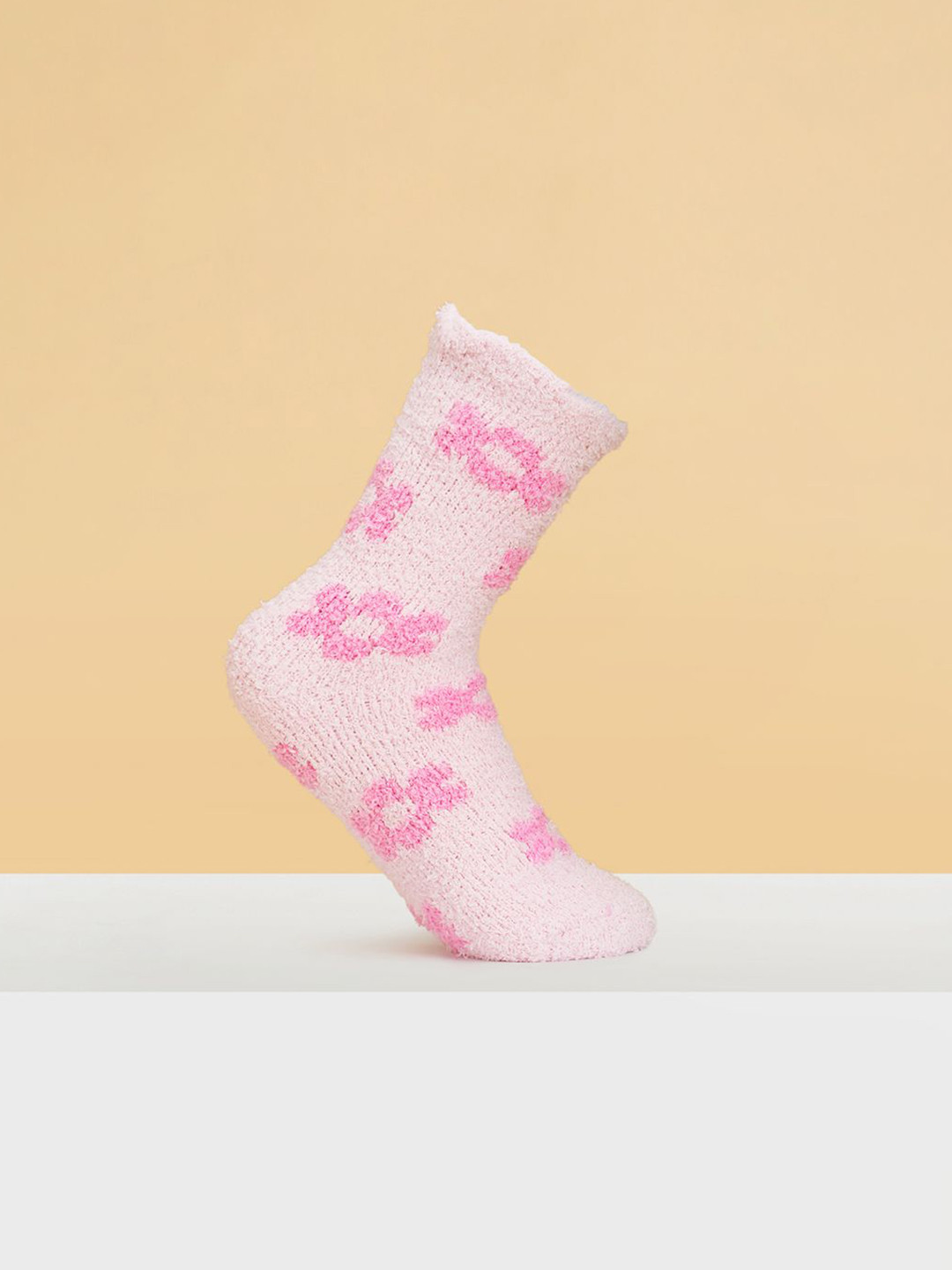 Pantaloons Junior Girls Floral Patterned Calf-length Socks