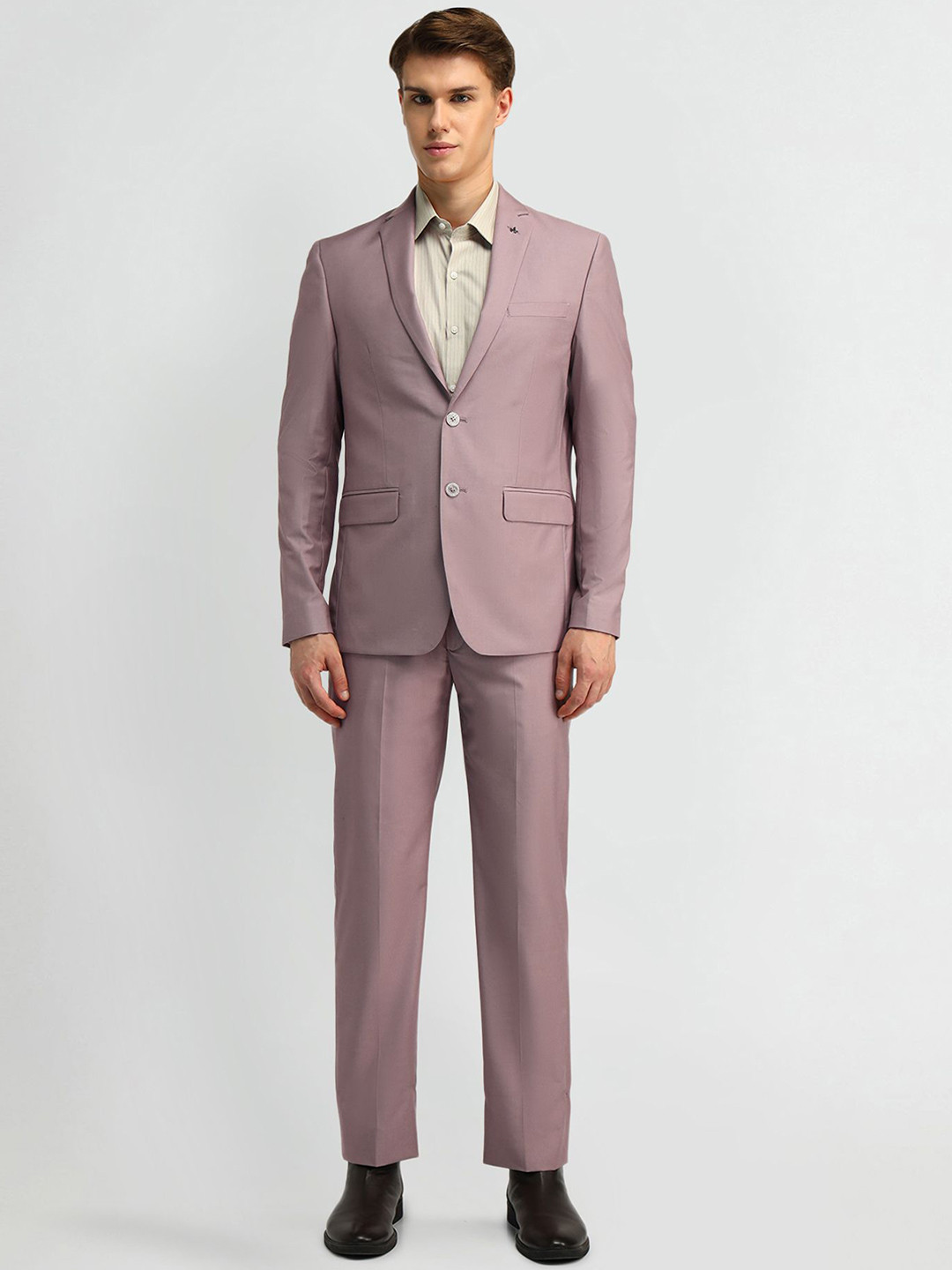 Arrow Men Single-Breasted Long Sleecve Suit