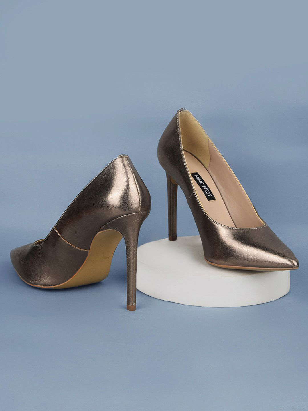 Nine West Women PU Stiletto Sandals