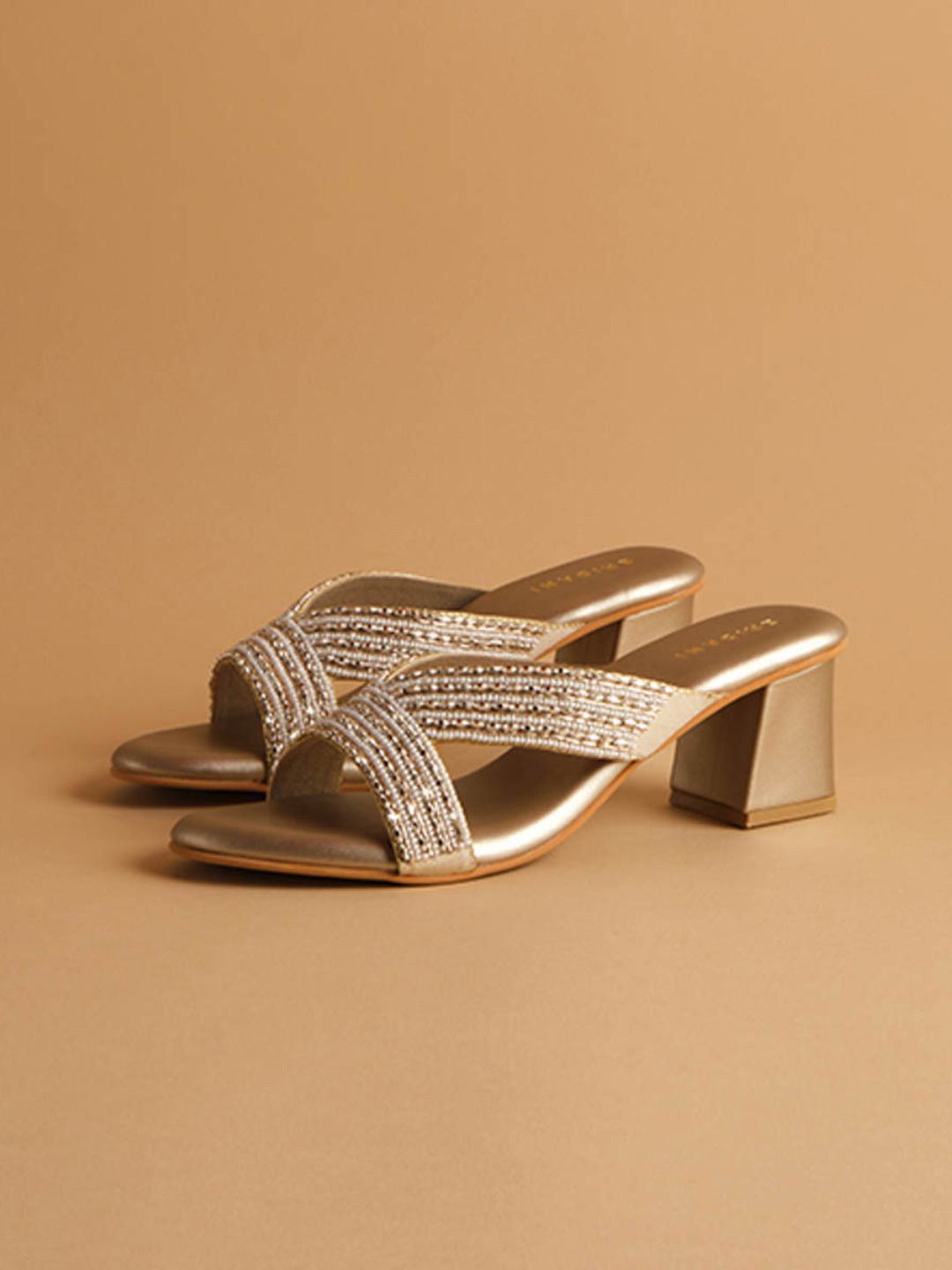 ERIDANI Roisin Embroidered Heels