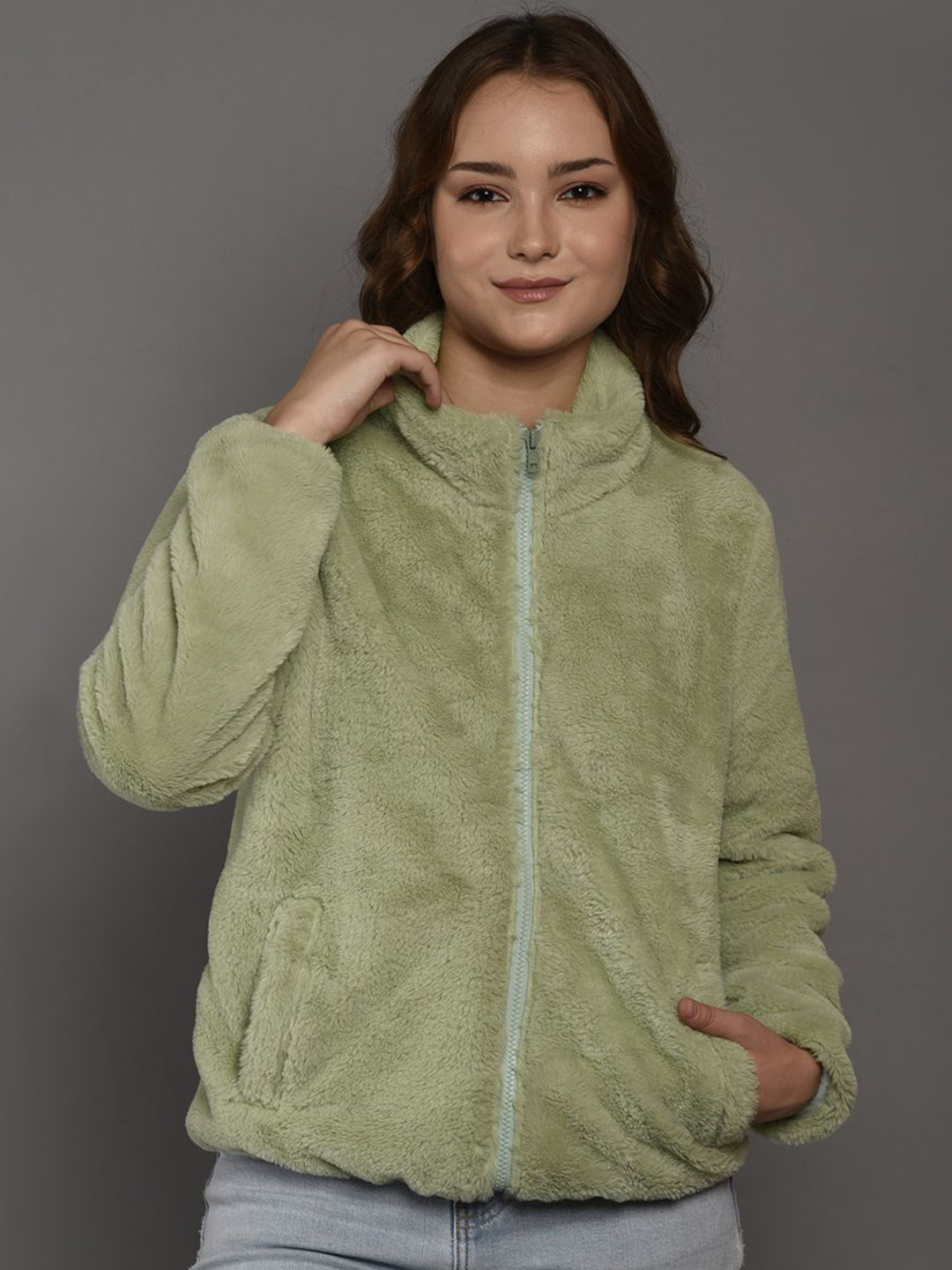 The Roadster Lifestyle Co Monk Collar Jacket