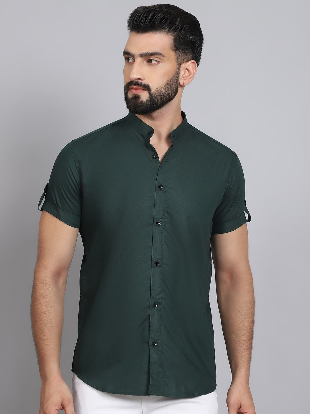 Tanip Men Sheer Casual Shirt