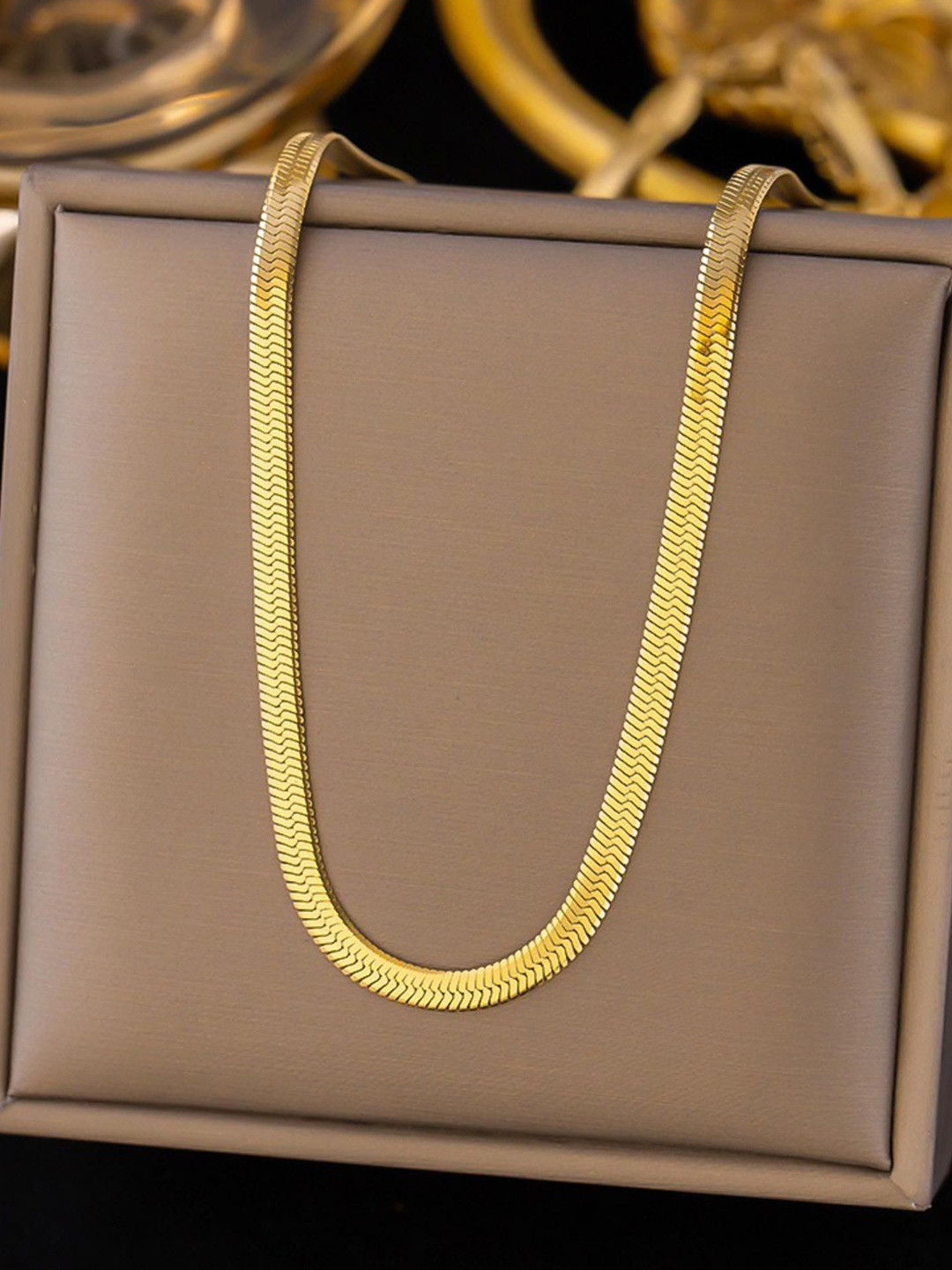 MYKI Gold-Plated Presentable Stainless Steel Minimal Chain