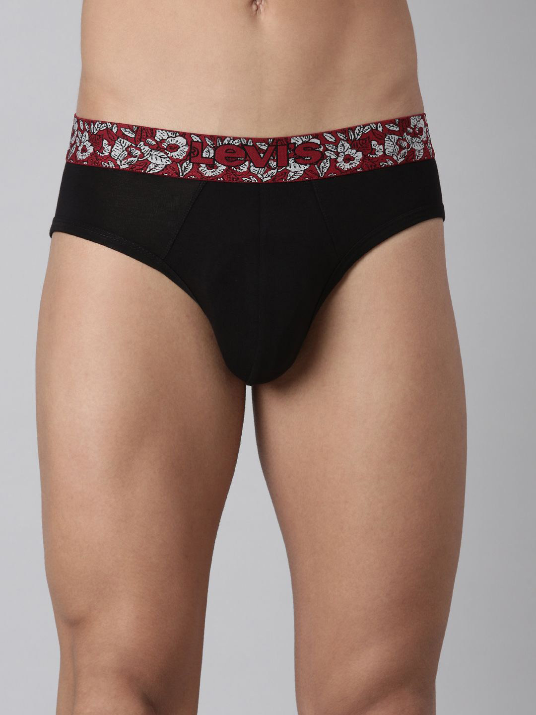 Levis Men Solid Tencel Micro Modal Supima Cotton with Jacquard Ultrasoft Waistband Brief