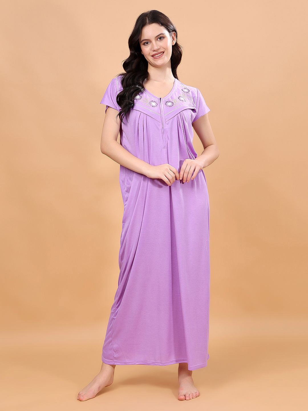 CHUI MUI Women Maxi Nightdress
