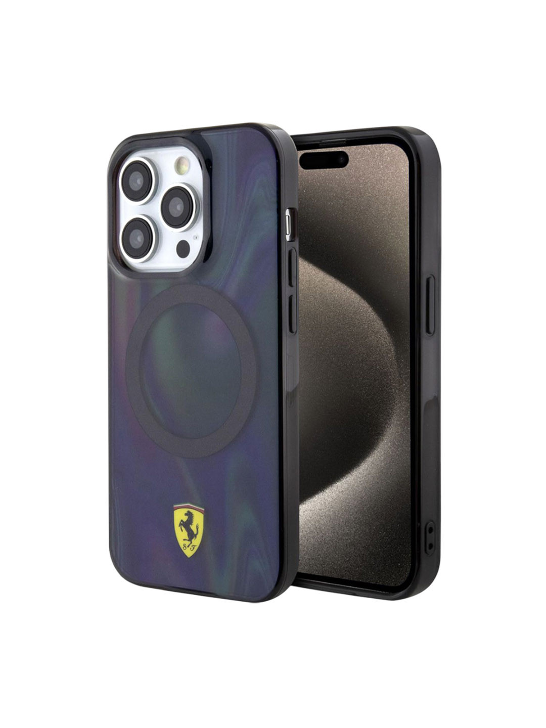 CG MOBILE Abstract Printed iPhone 15 Pro Back Case Mobile Accessories