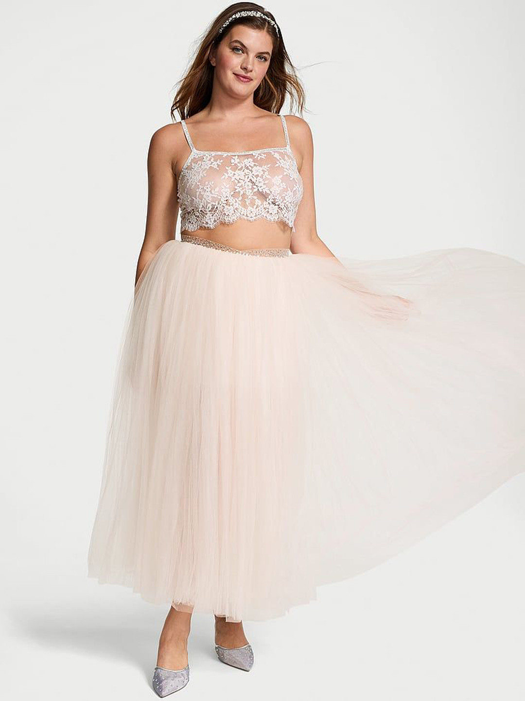 Victoria's Secret Atelier Victoria's Secret Crystal Tulle Skirt