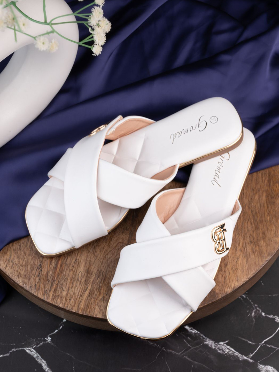 BRISKERS Gromad Ocean Breeze Open Toe Flats