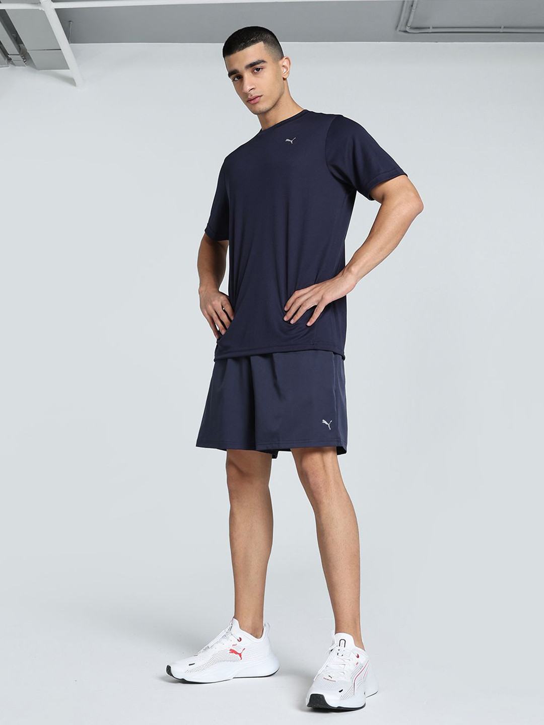 Puma Round Neck Short Sleeve Training T-Shirt