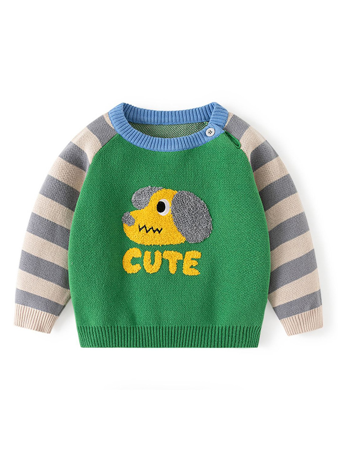LULU & SKY Boys Printed Round Neck Long Sleeves Pullover Sweatshirt