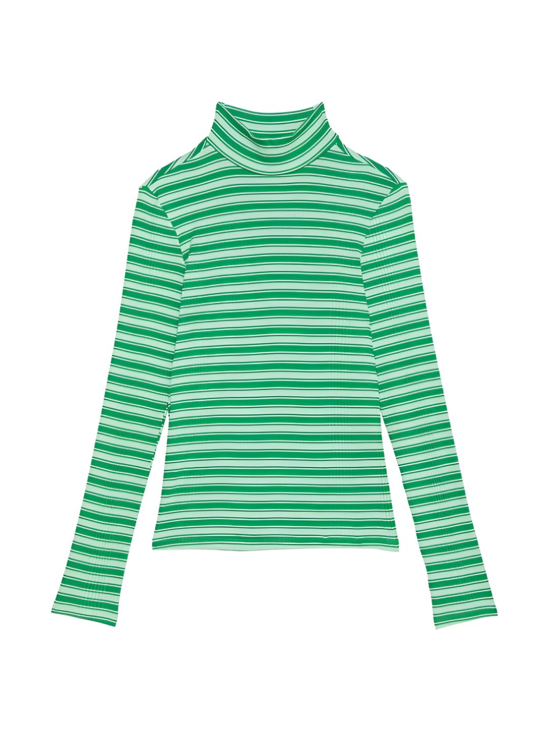 Victoria's Secret PINK Multi Rib Mock-Neck Long-Sleeve Tee