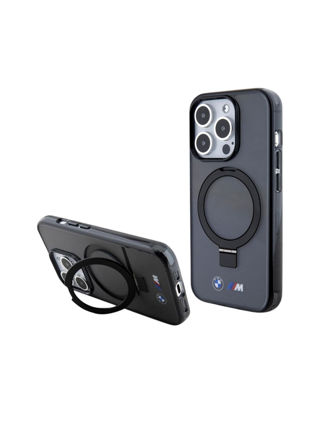 BMW Hc Black Iphone 15 Pro Magsafe Iml Ringstand Case