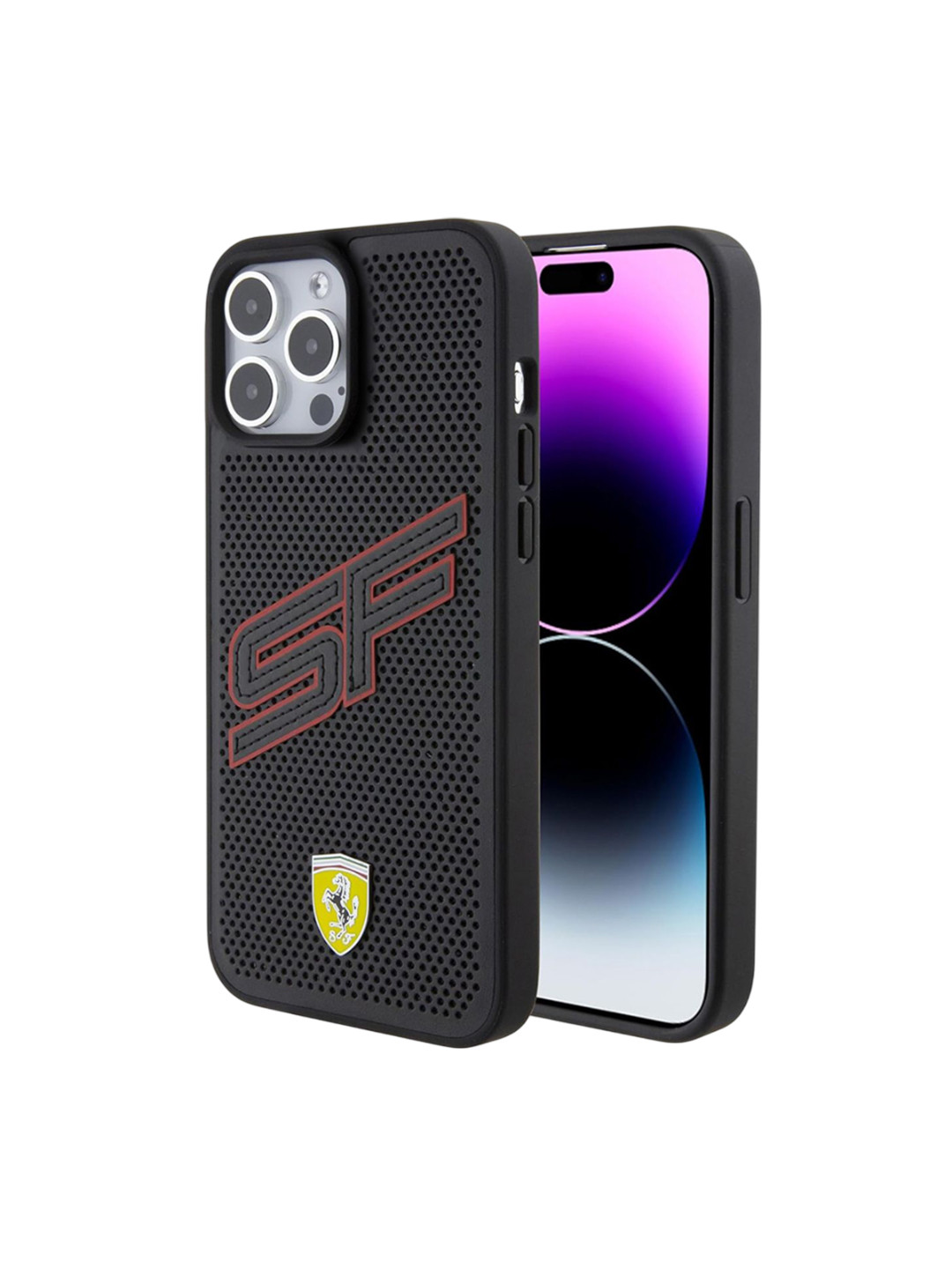CG MOBILE Solid Printed iPhone 15 Pro Back Case Mobile Accessories