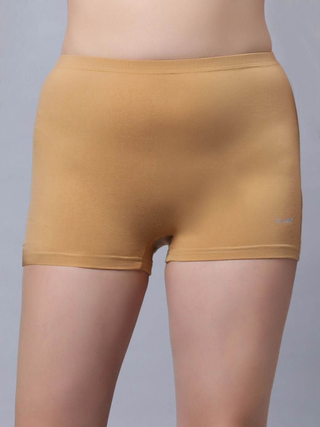 In Care Pure Cotton Mid-Rise Boy Shorts Briefs ICLG-SELVI02_NUDE_M