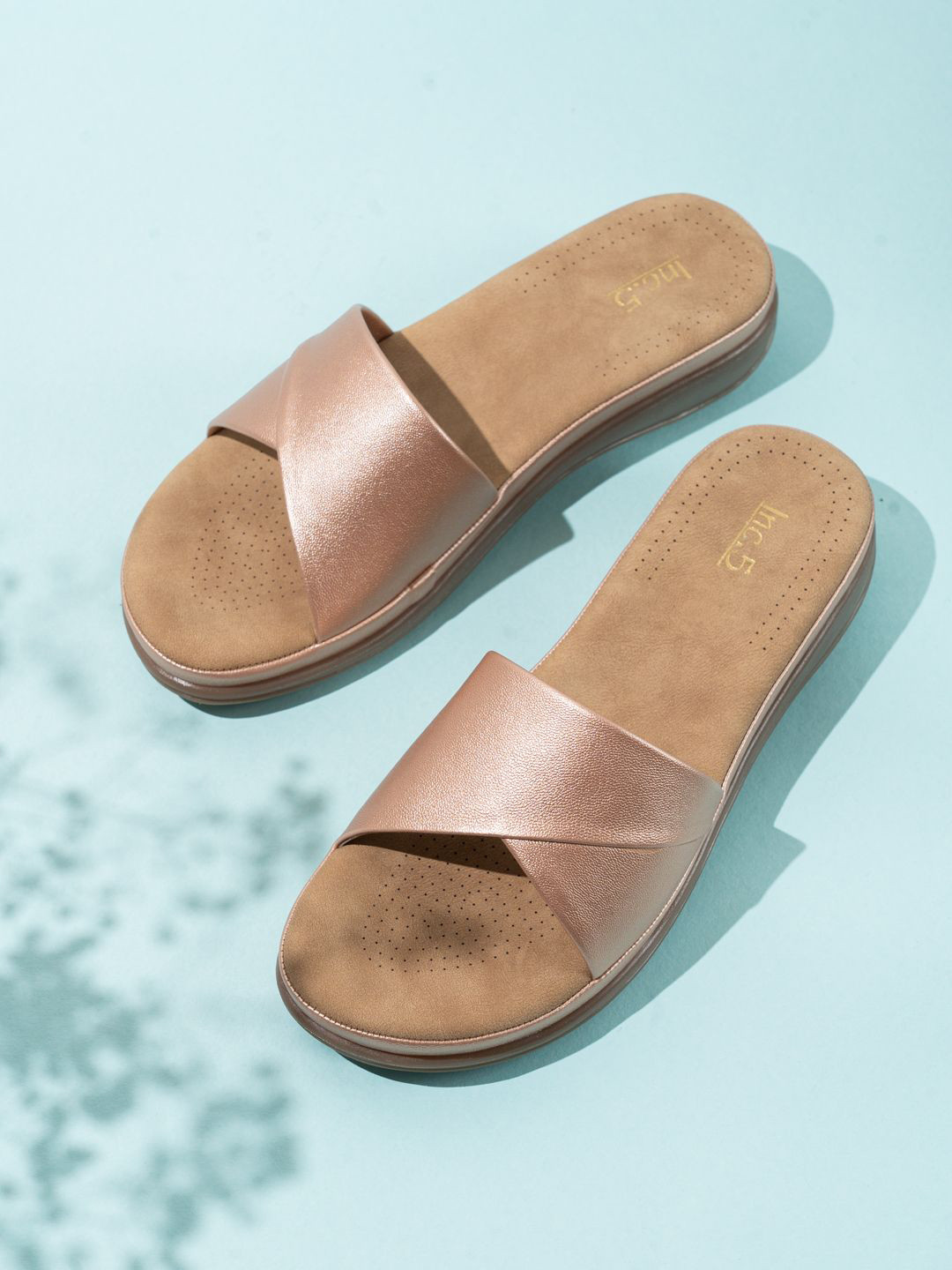 Inc 5 Women Open Toe Flats