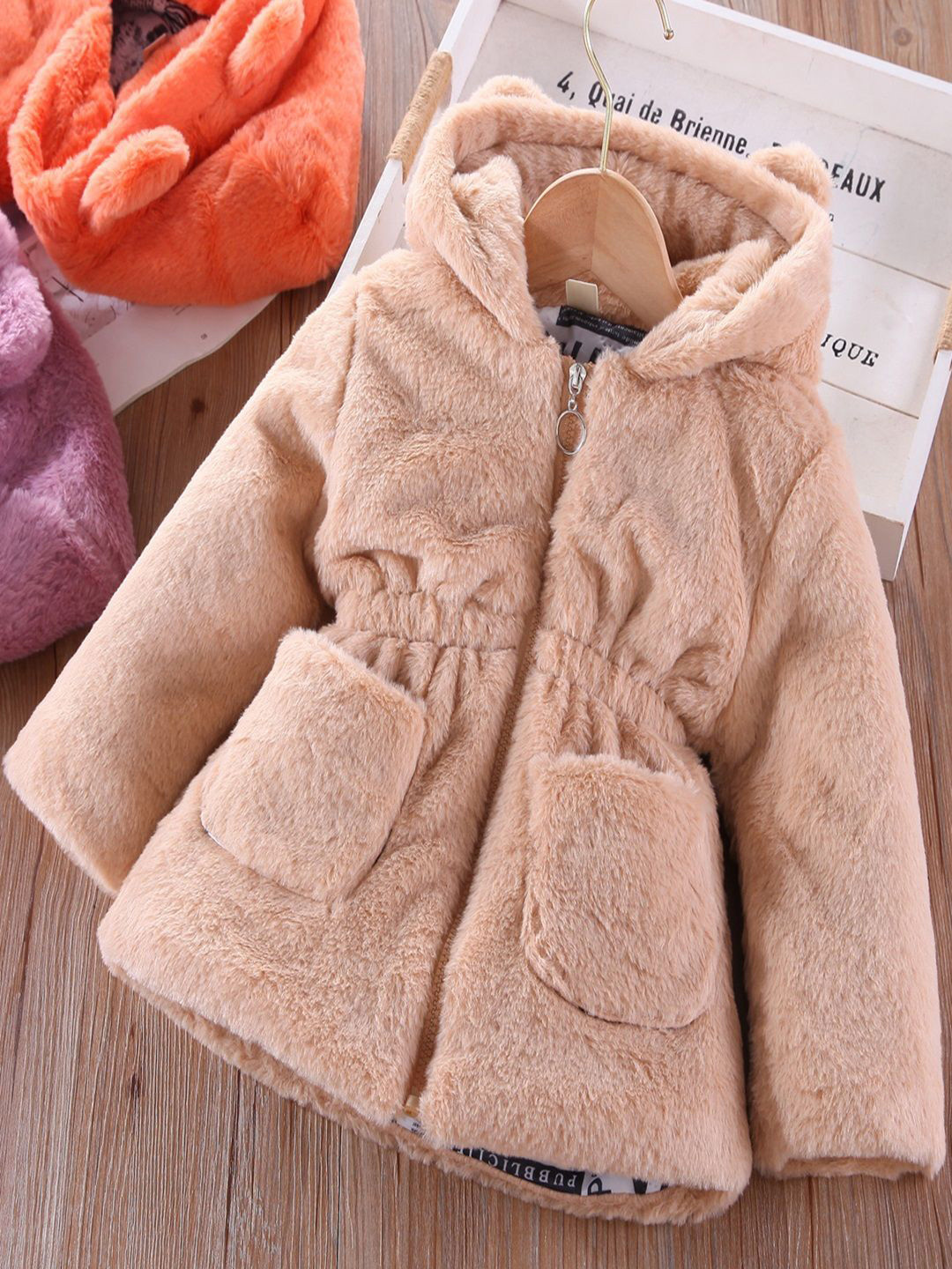 Xsole Kids Hooded Over Coat