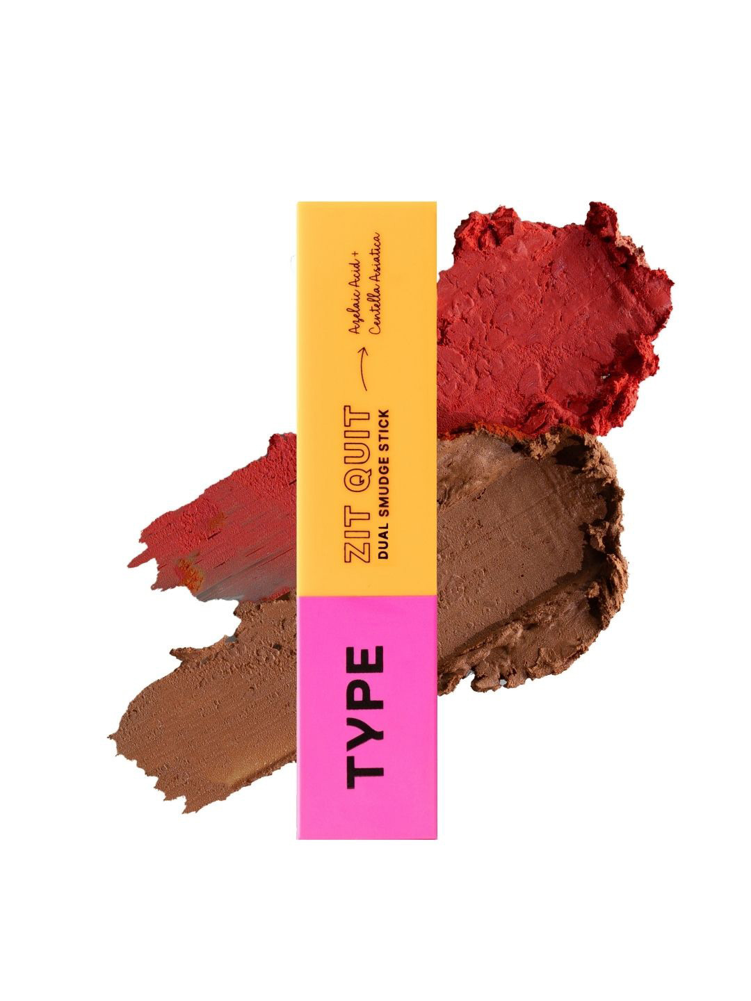 TYPE BEAUTY INC Zit Quit Dual Smudge Stick With Azaleic Acid  -12g - Spice Coral/ Mousse