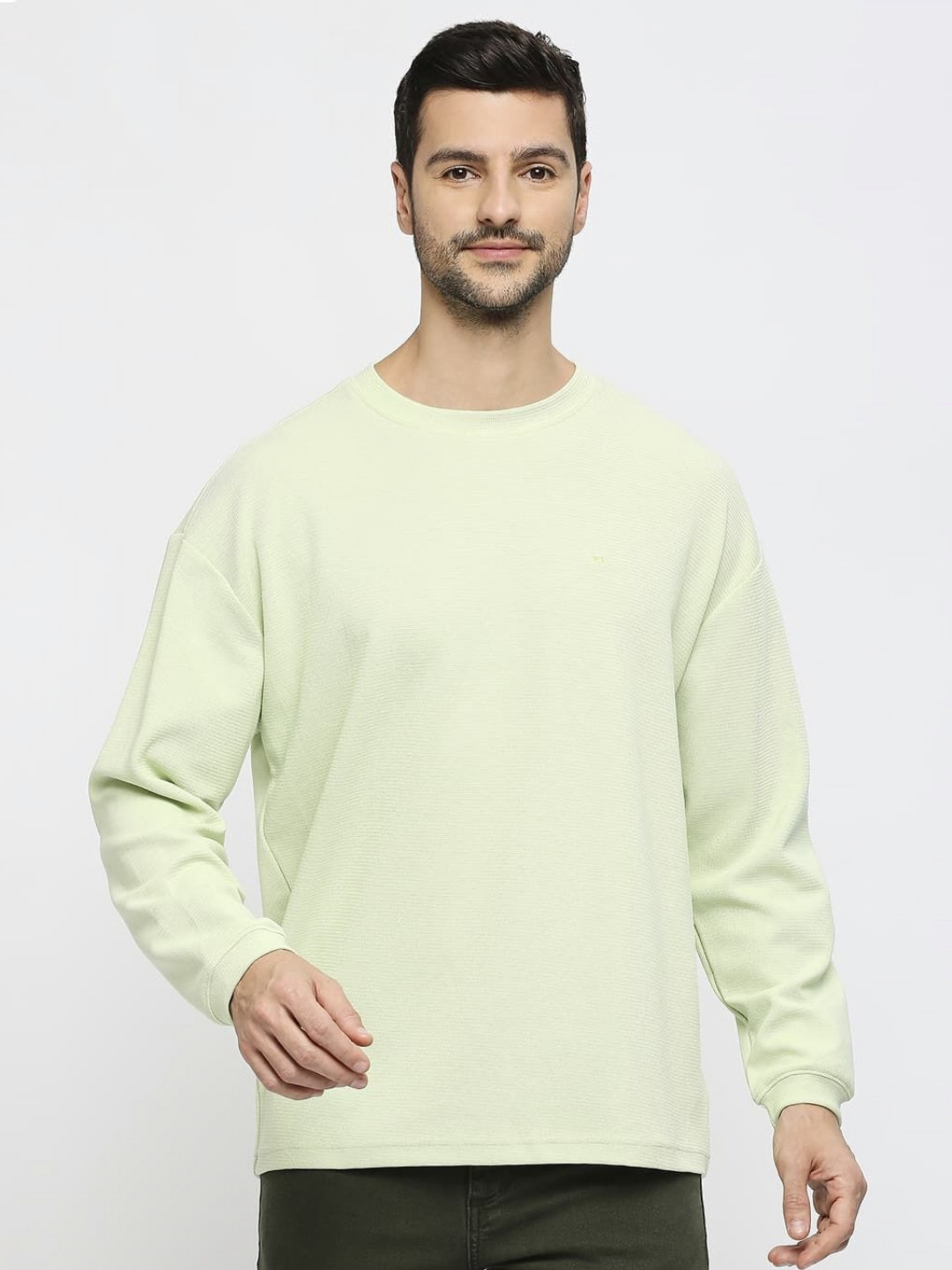 Basics Men Raw Edge T-shirt