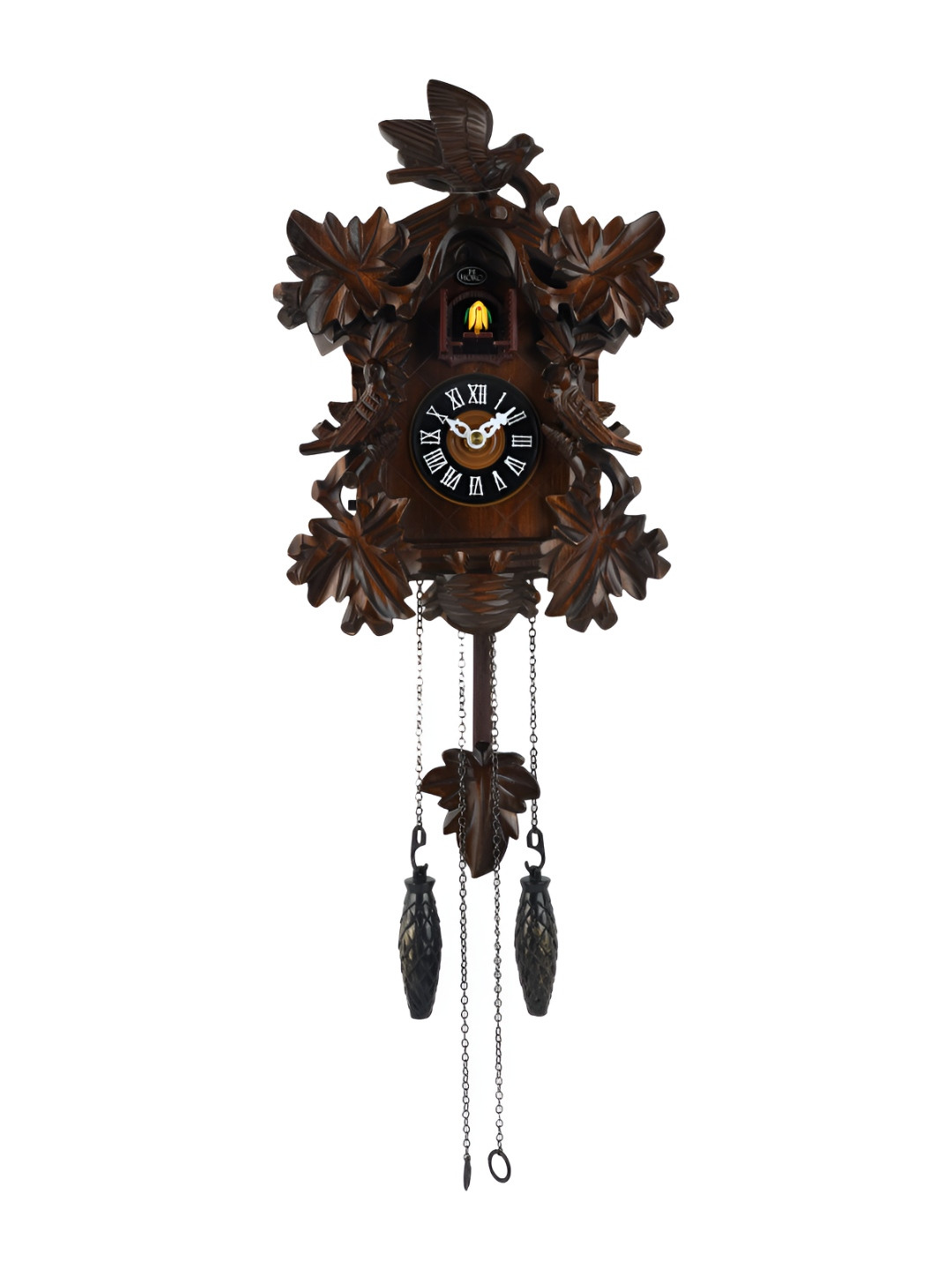 Horo Brown & White Traditional Alarm Clock