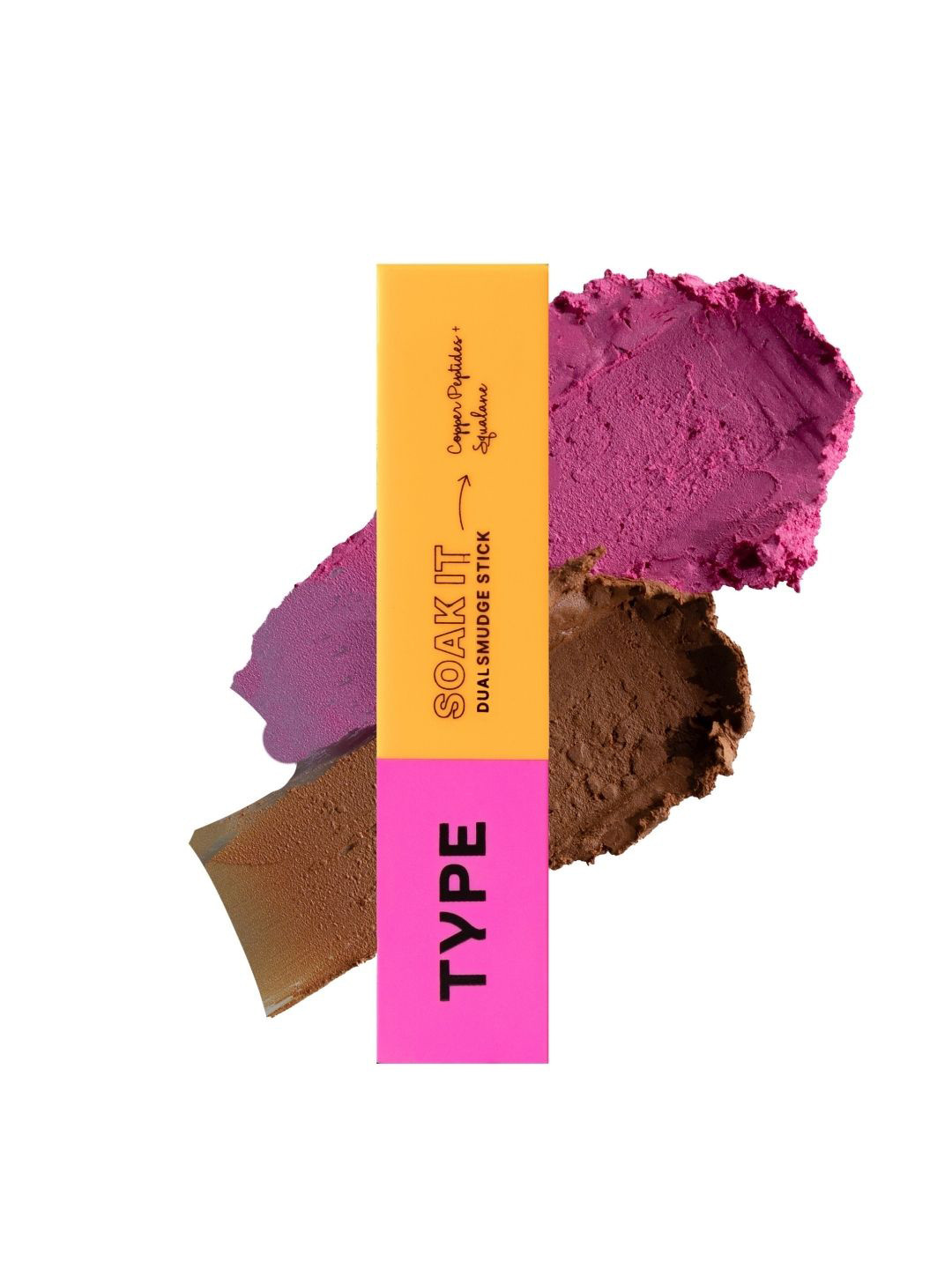 TYPE BEAUTY INC Soak It Dual Smudge Stick - 12 g - Cotton Candy-Salted Caramel