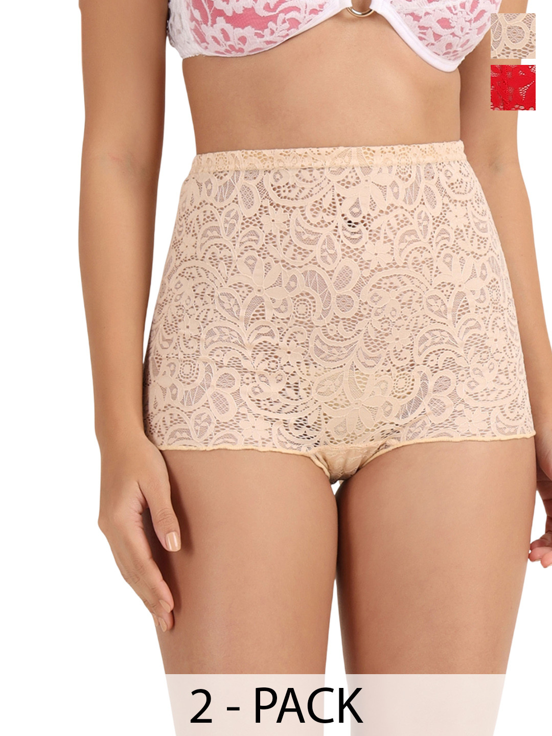 SELFCARE Pack Of 2 High Rise Boy Short Briefs SN3308