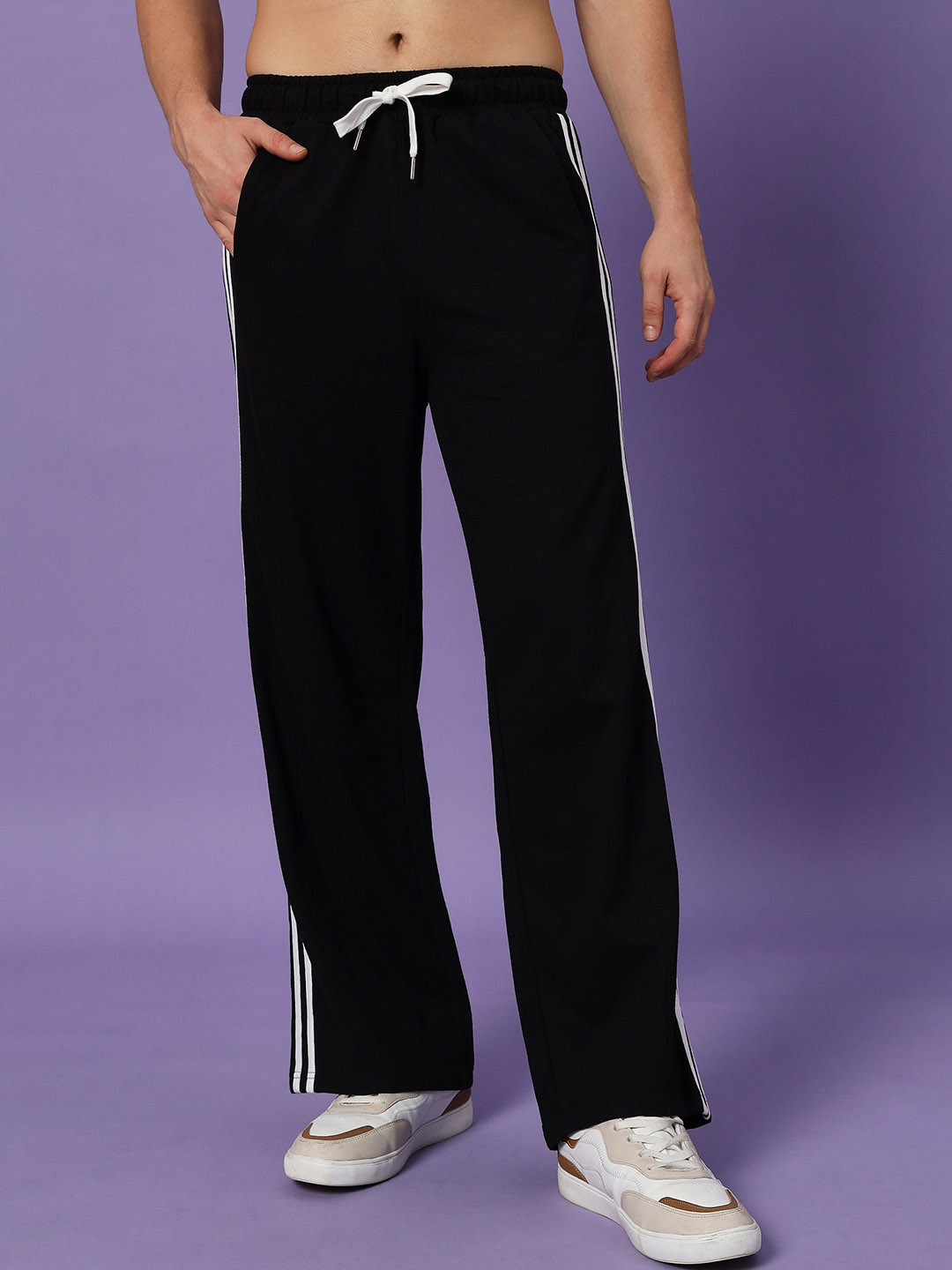 Dogman Men Relaxed Fit Mid Rise Track Pants