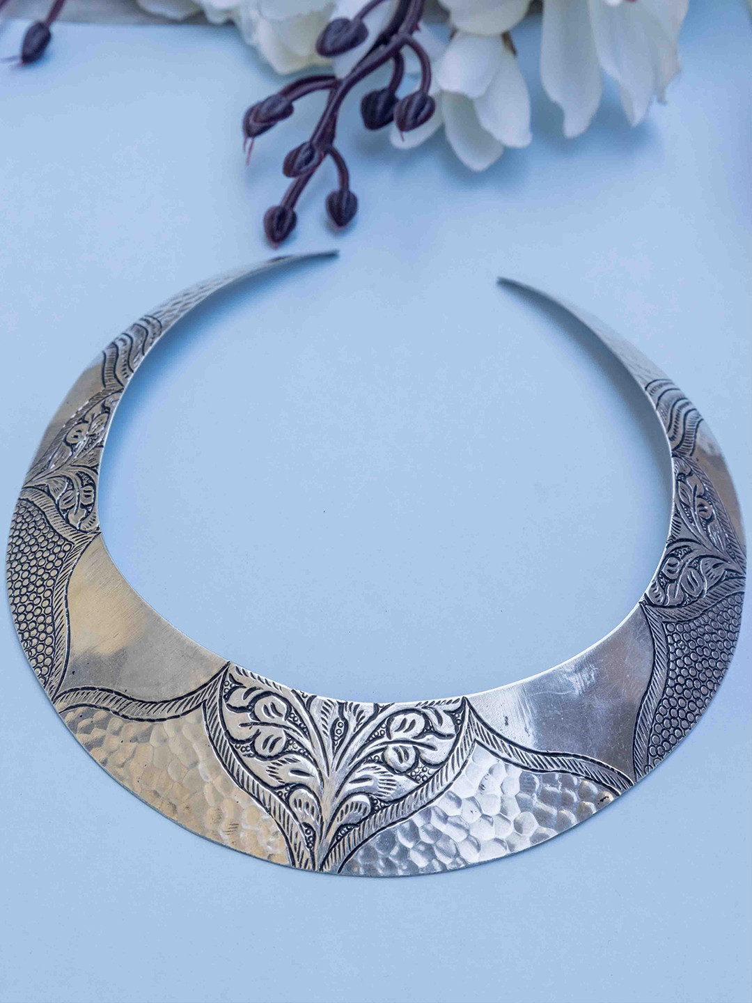 Shyle Silver Handcrafted Necklace