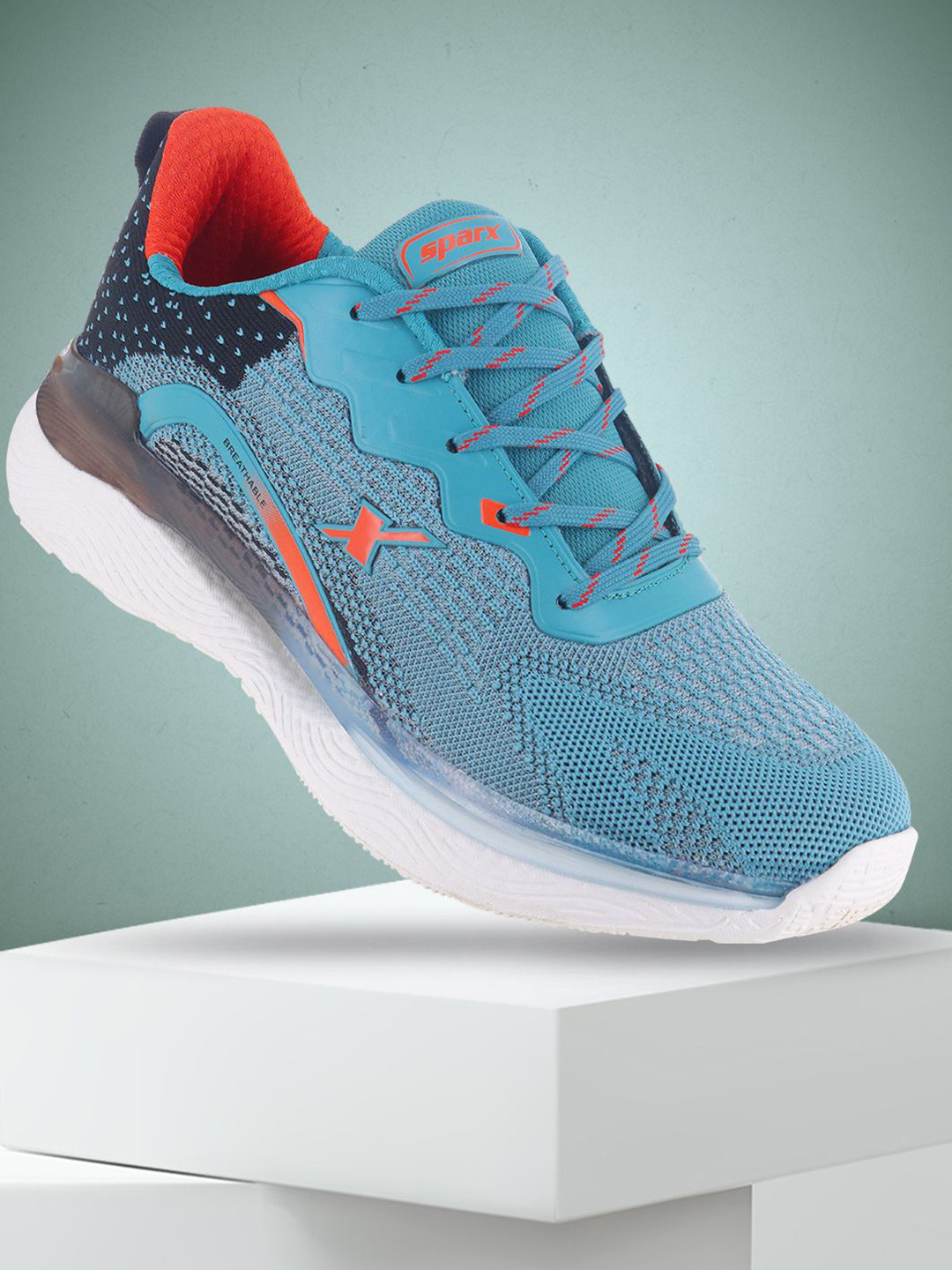 Sparx Men Mesh Lace-Up Sport Shoes