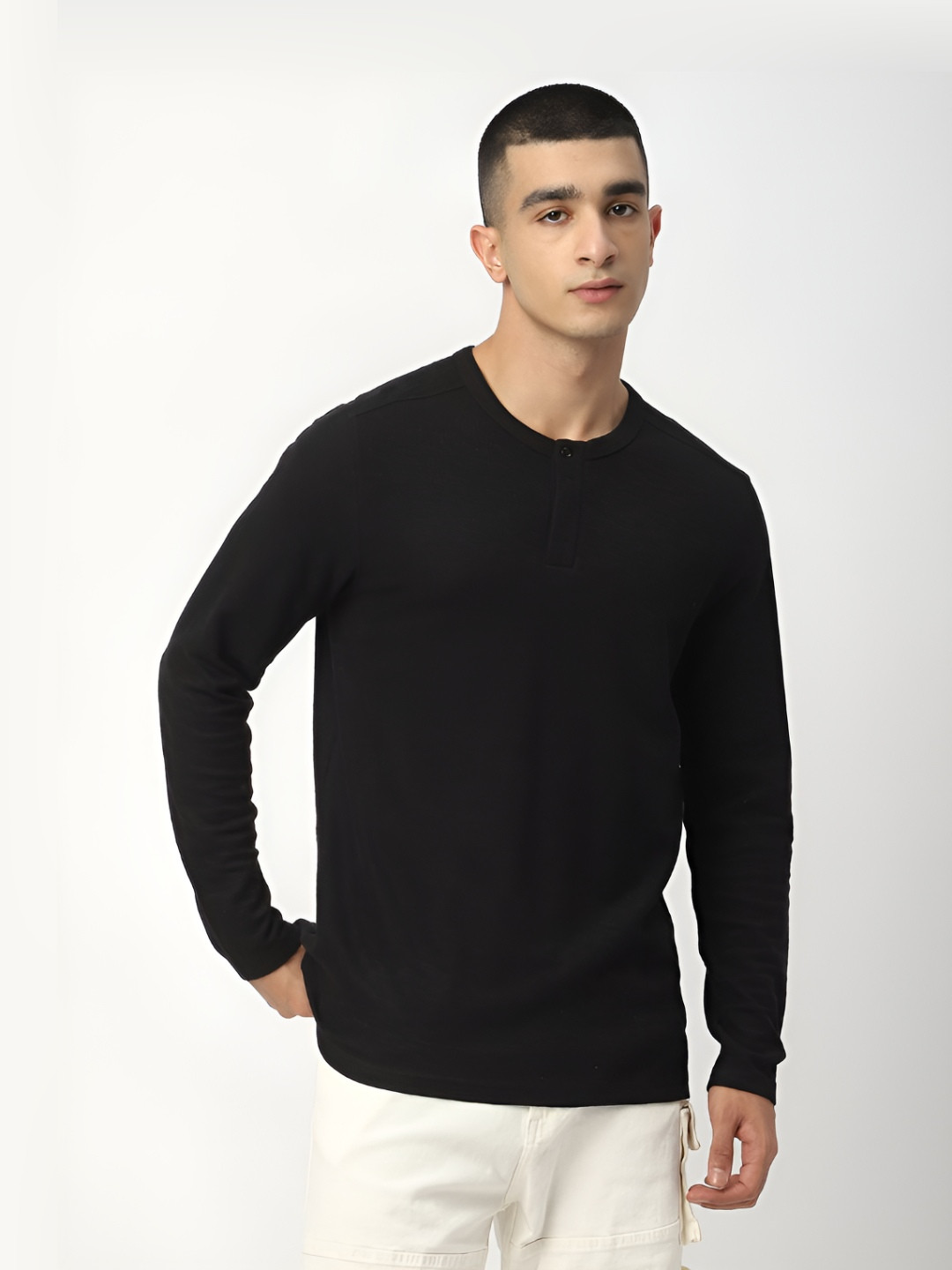 R&B Men Raw Edge T-shirt