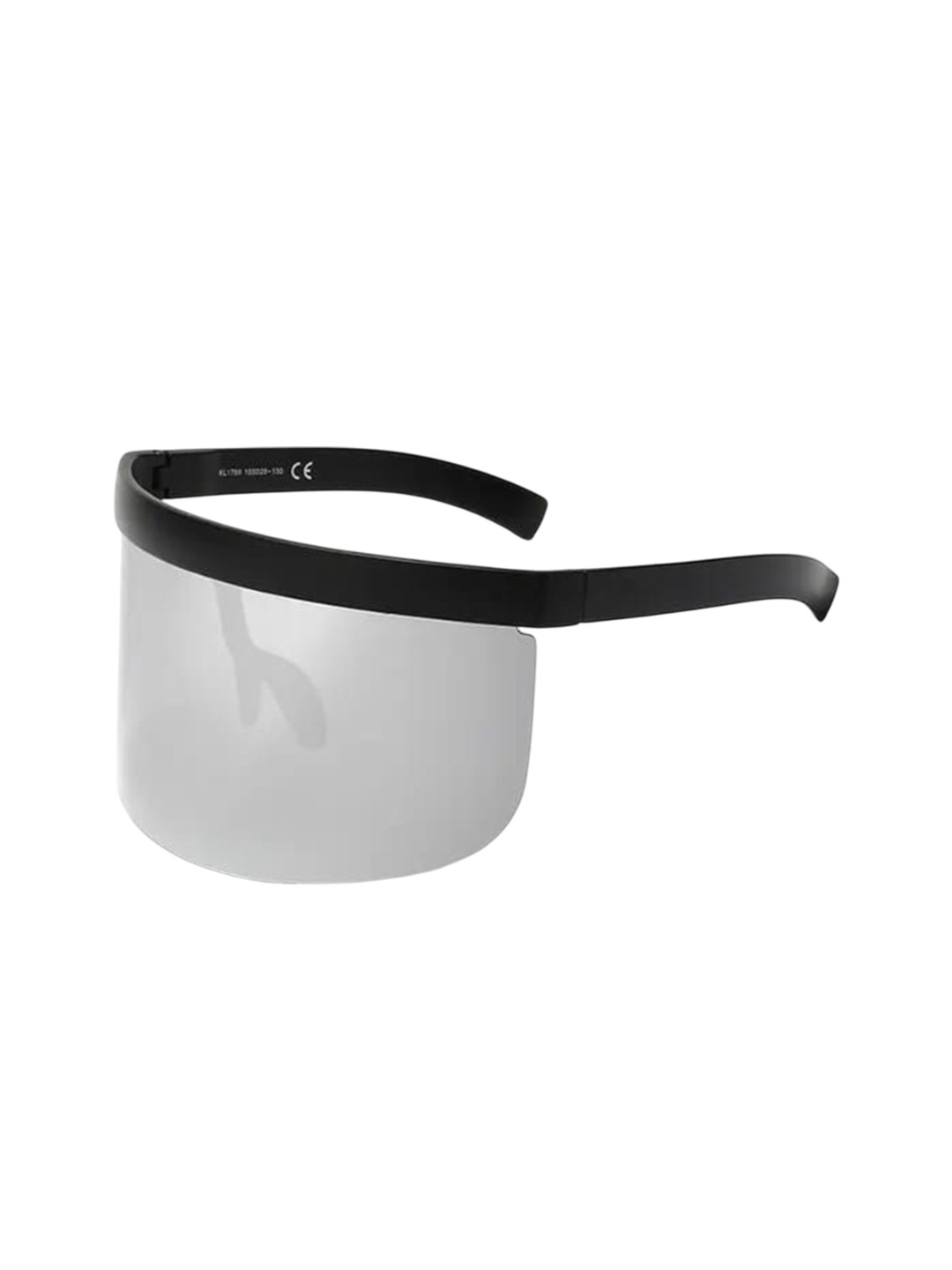 Project Shades Unisex Typhoon Visor Sunglasses With UV Protected Lens typ-2-sil