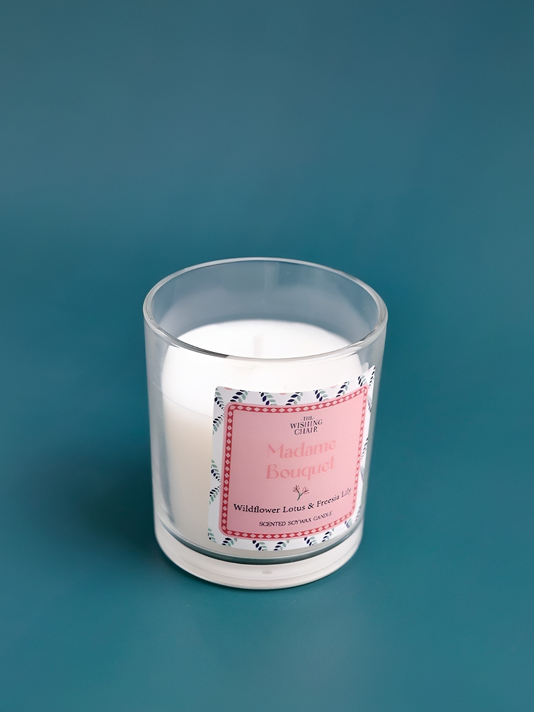 The Wishing Chair Madame Bouquet Wildflower Lotus and Freesia Lily Solid Jar Candles