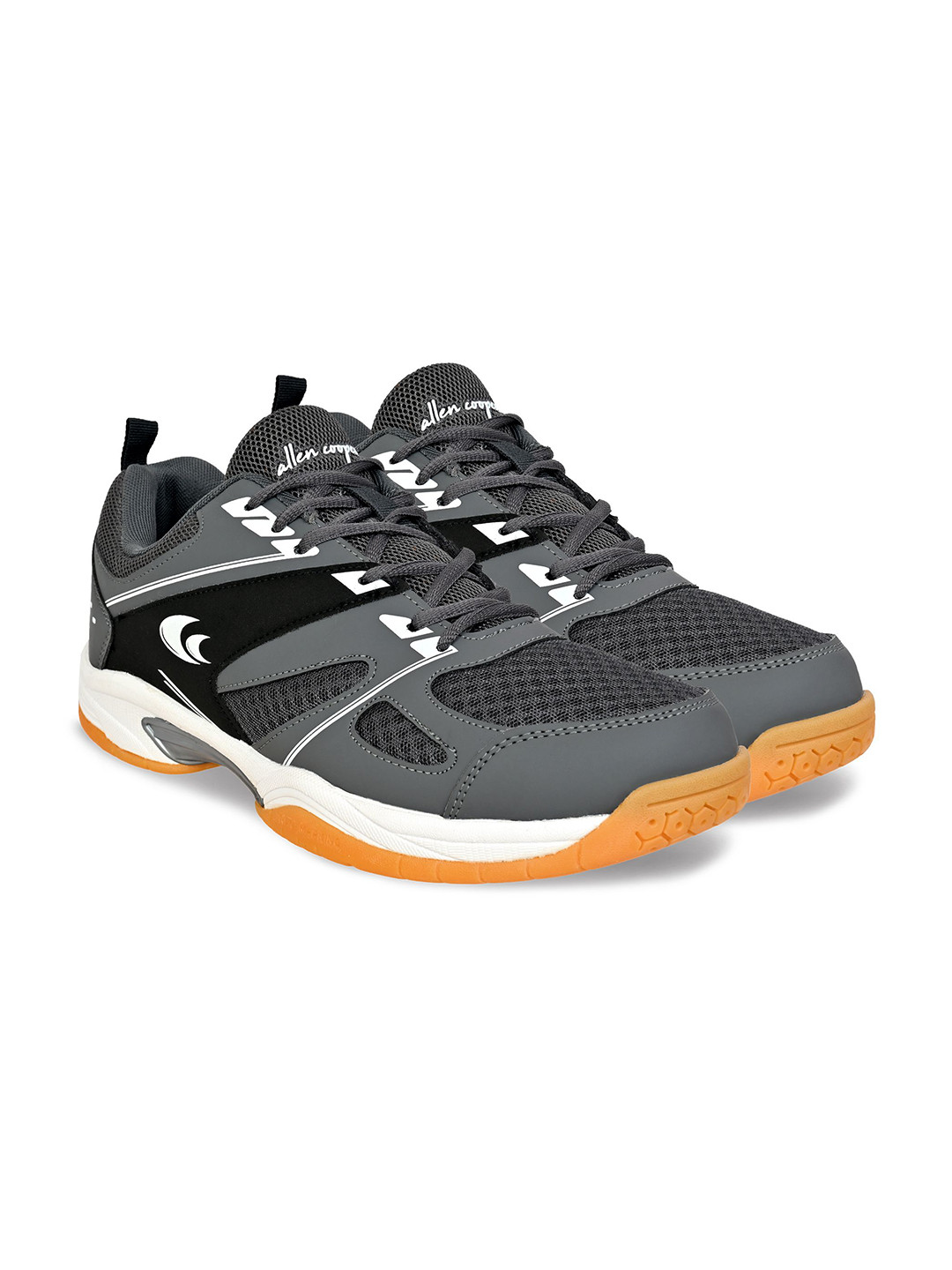 Allen Cooper Men Mesh Badminton Non-Marking Sports Shoes