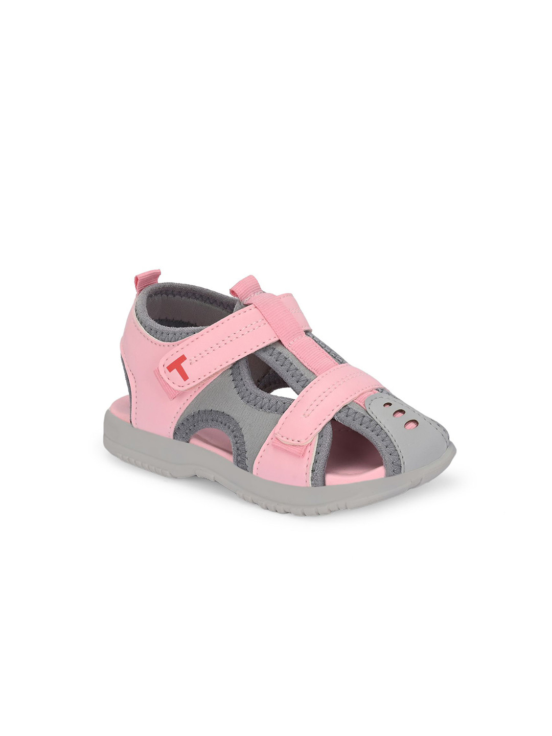 TUSKEY Girls Shoe-Style Sandals