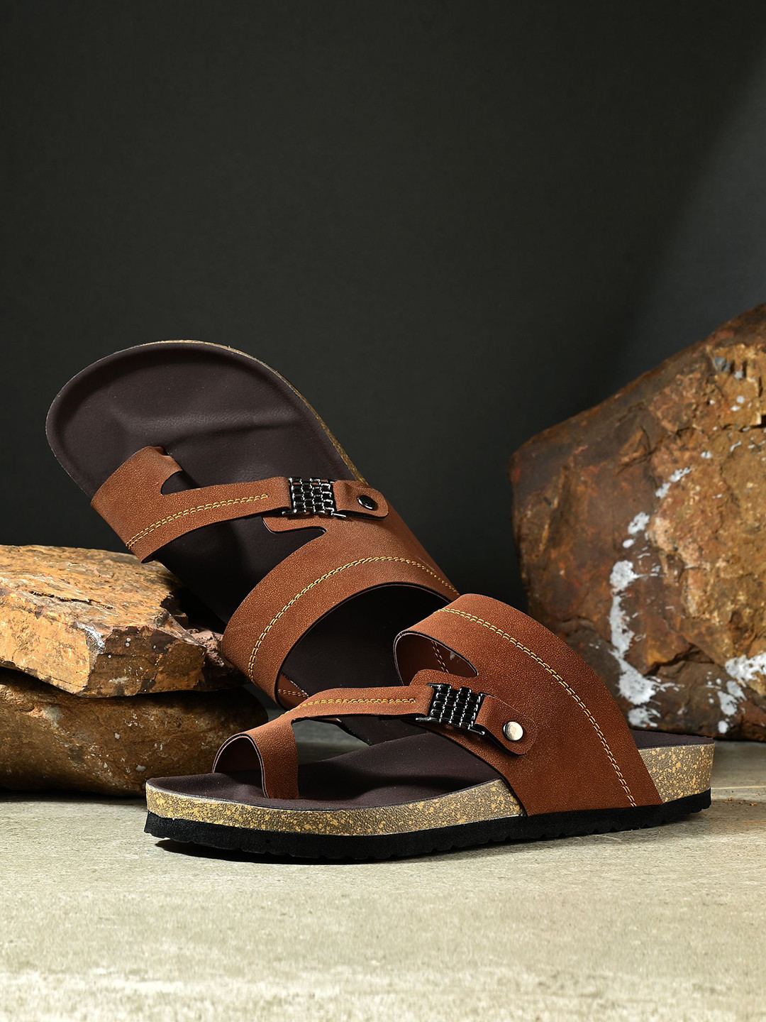 BUCIK Men Slip-On Comfort Sandals