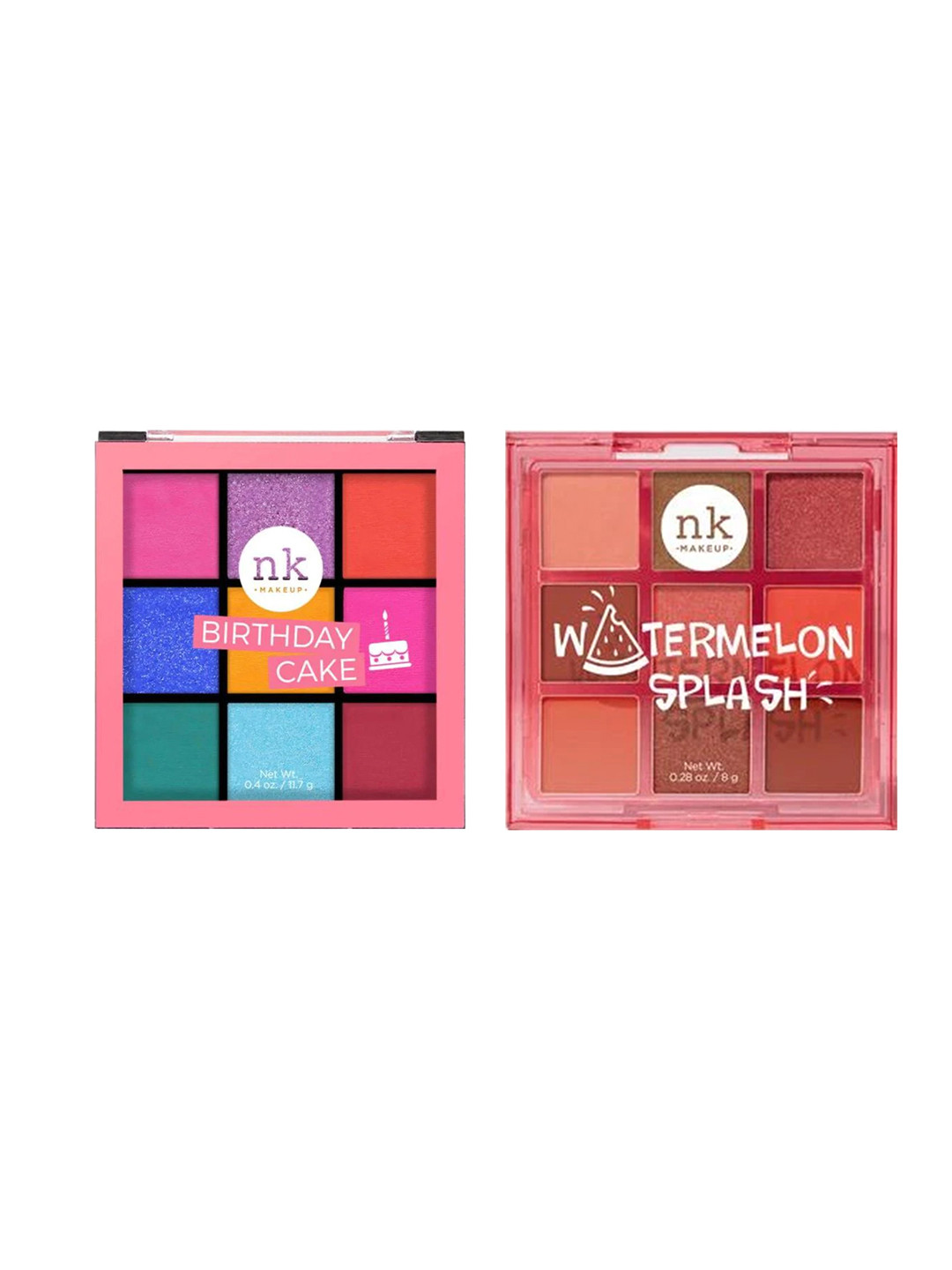 Nicka K Eyeshadow Palette Duo - Confetti Color Pop