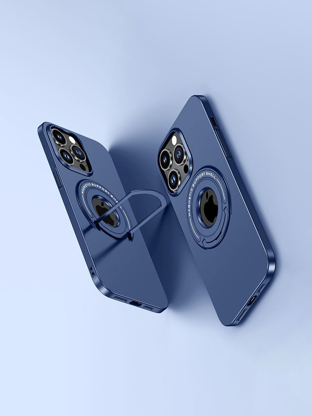 Luxury Kase Solid Printed iPhone 14 Pro Max Back Case Mobile Accessories