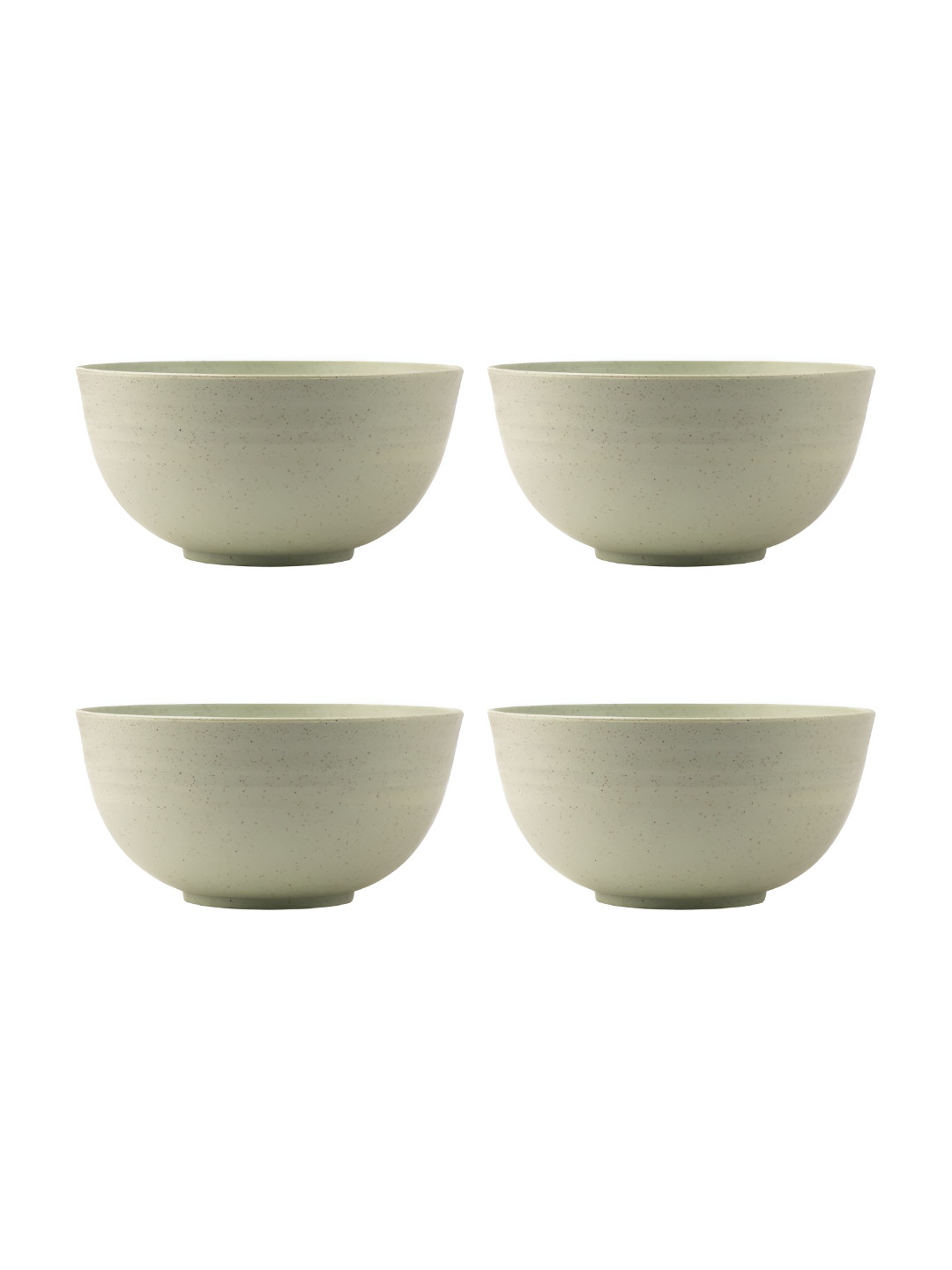 IRIDA NATURALS Sea Green 2024 4 Pieces Dishwasher and Microwave Safe Serving Bowl