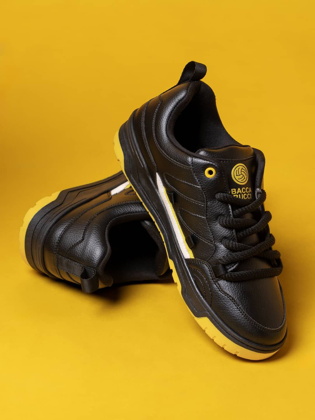 bacca bucci Men PU Lace-Ups Sneakers
