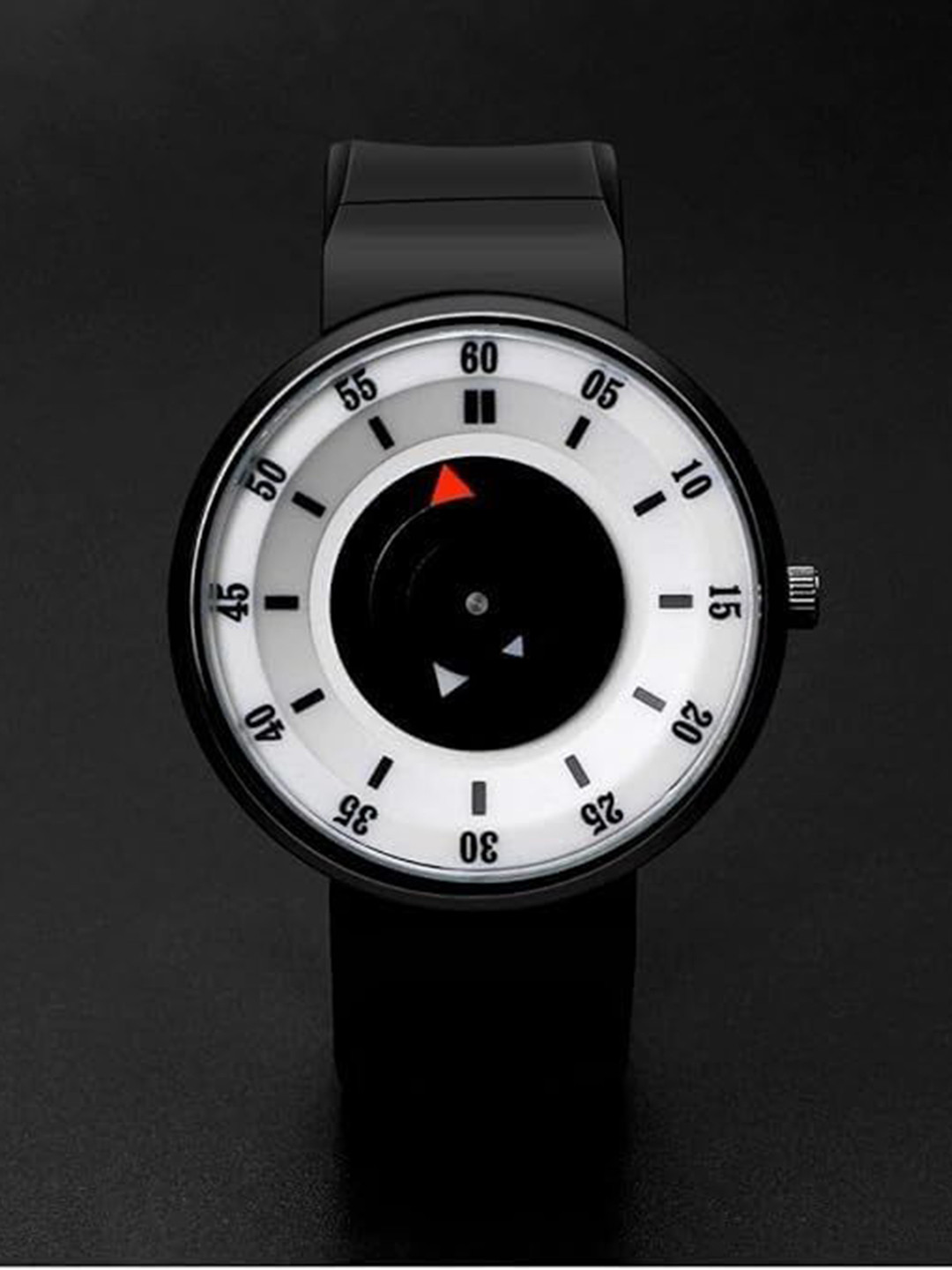 SWADESI STUFF Men Dial & Wrap Around Straps Mechanical Analogue Watch DEZON WHITE