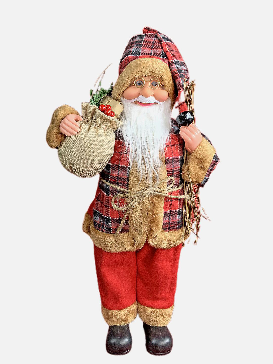 Little Surprise Box LLP Red & White Santa Christmas Showpieces