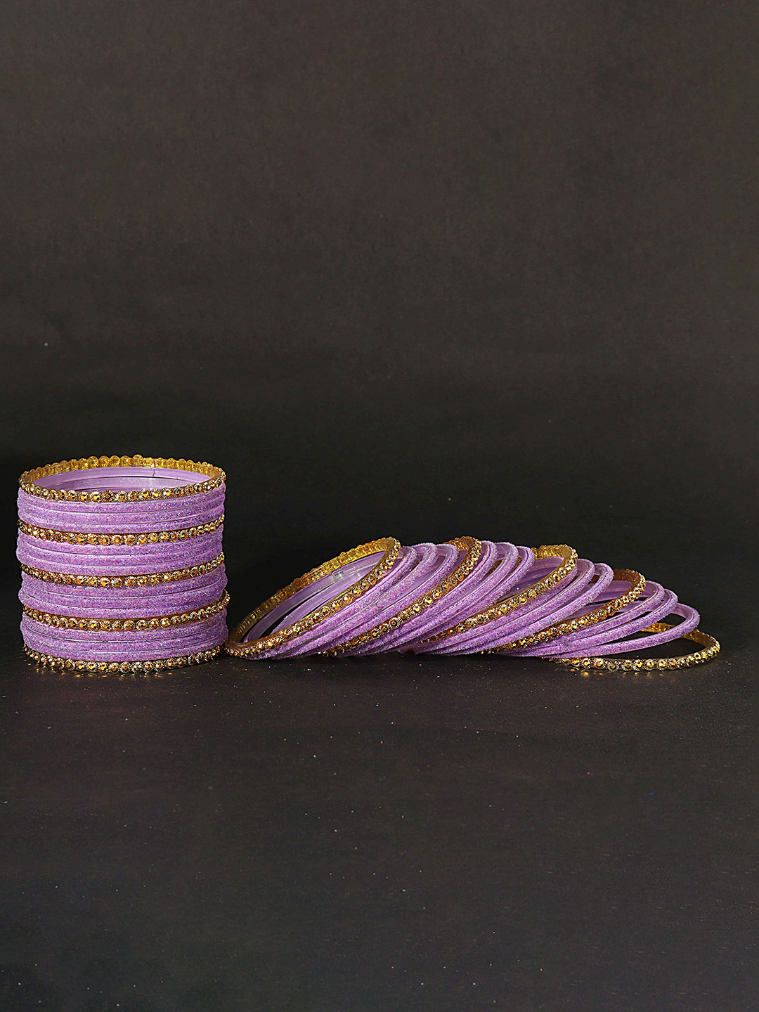 NMII Set Of 34 Golden Beads Bangle