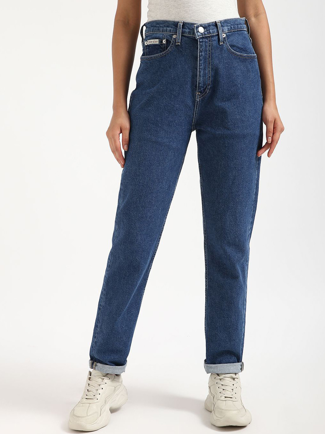 Calvin Klein Jeans Fashion Women Cotton Slim Fit Clean Look  Jeans
