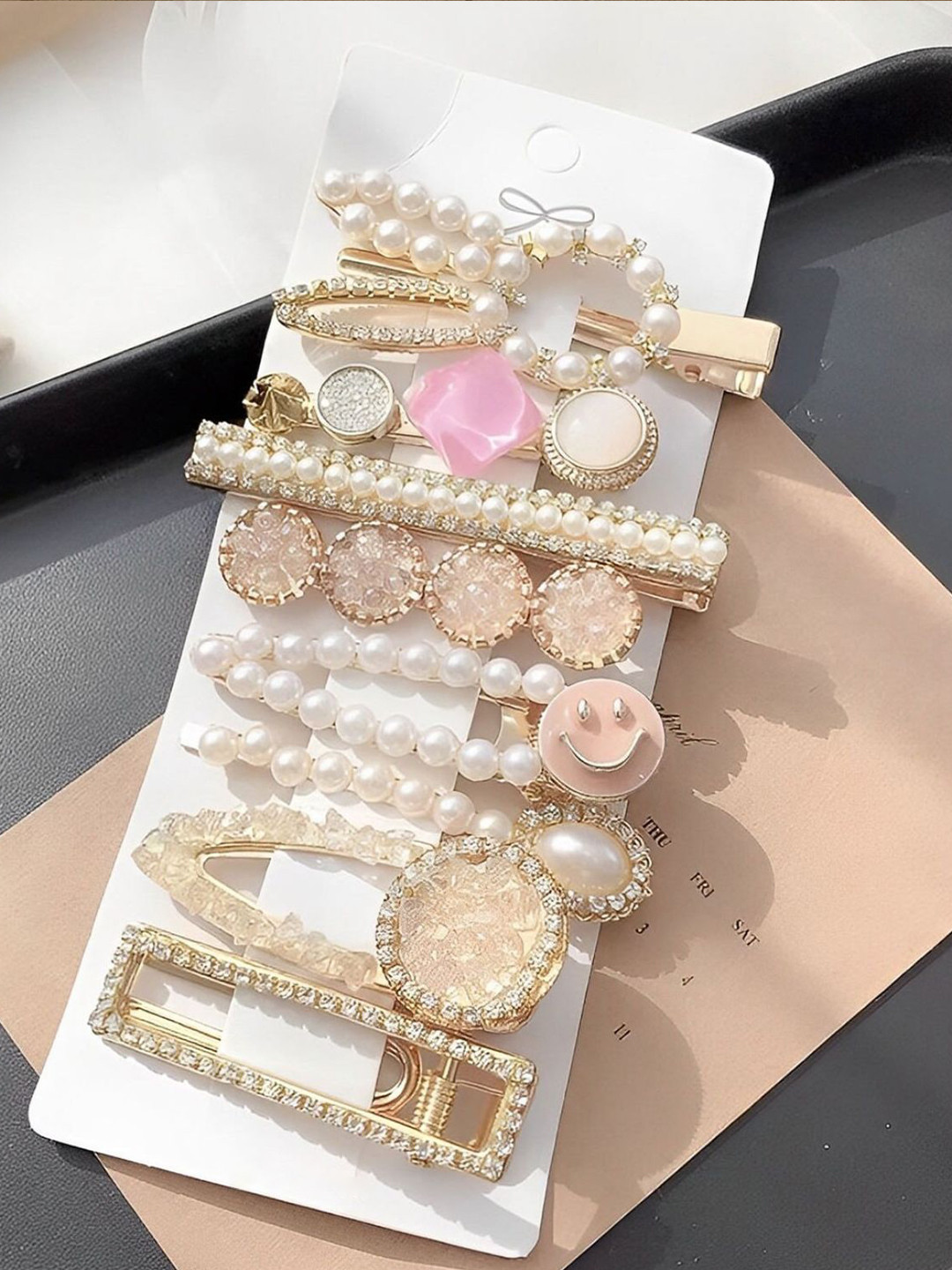 Radhya Accessories Women Tic Tac Hair Clip