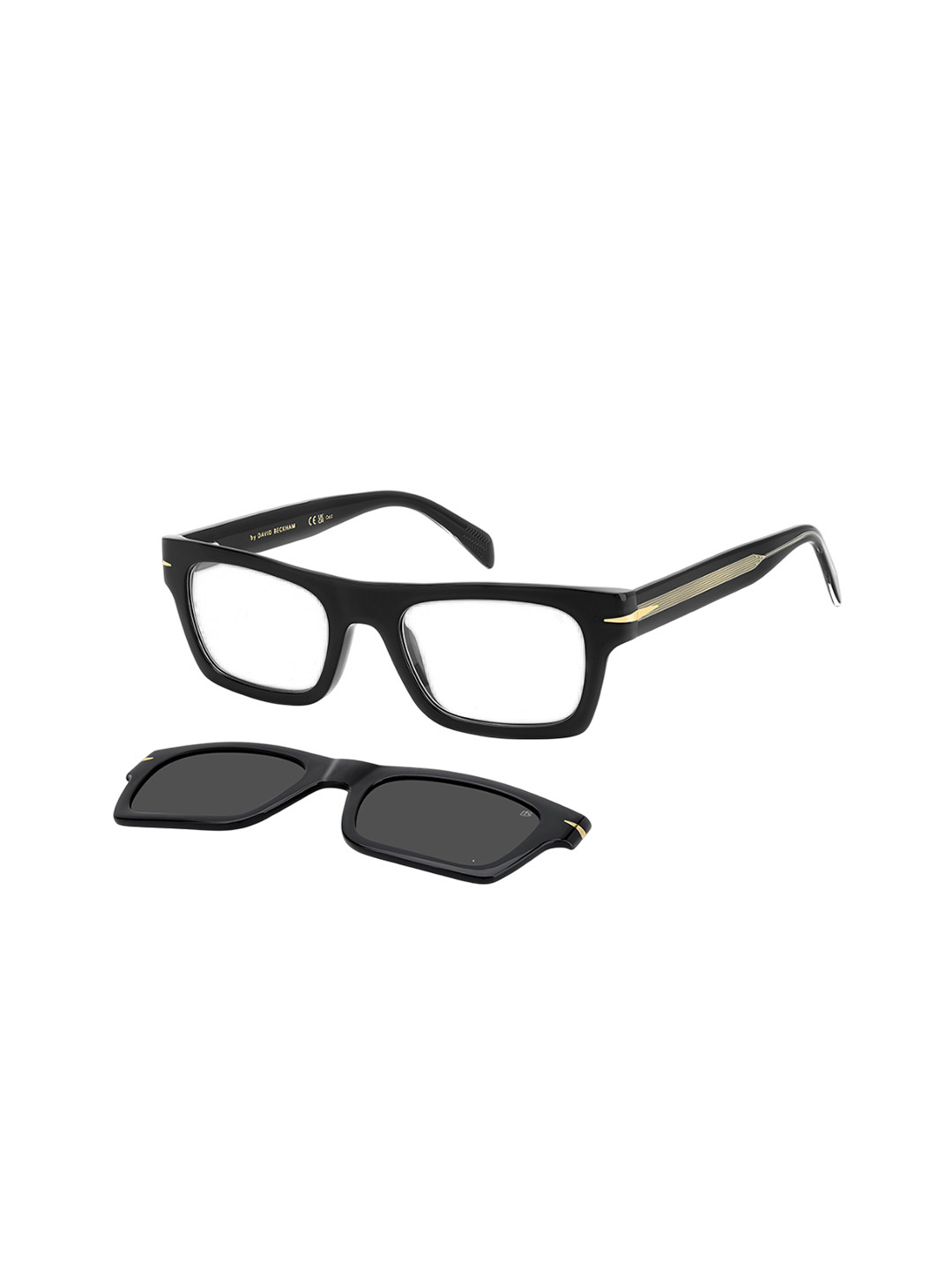 DAVID BECKHAM Men Rectangle Sunglasses with UV Protected Lens 20721180751M9