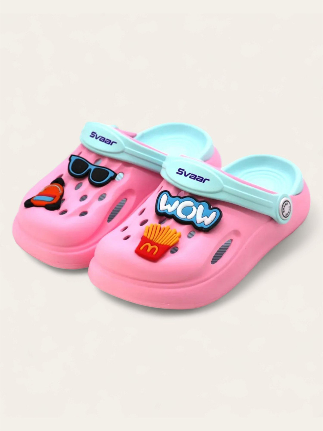 Svaar Kids Colourblocked Clogs