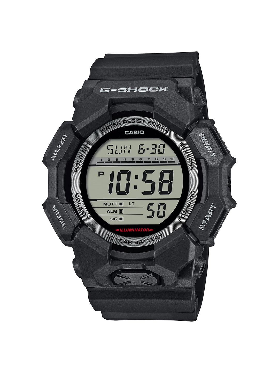 CASIO Men Dial & Cuff Straps Digital Chronograph Watch G1604