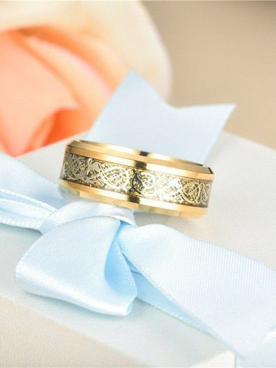 Lila Gold-Plated Thumb Ring