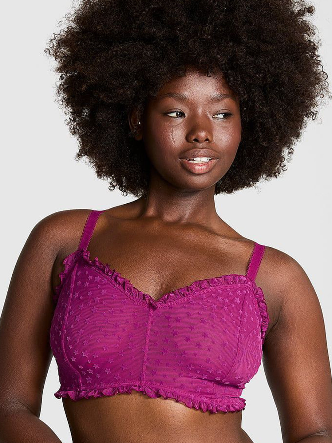 Victoria's Secret PINK Bralettes & Bra Tops Wink Unlined Scoop Bralette