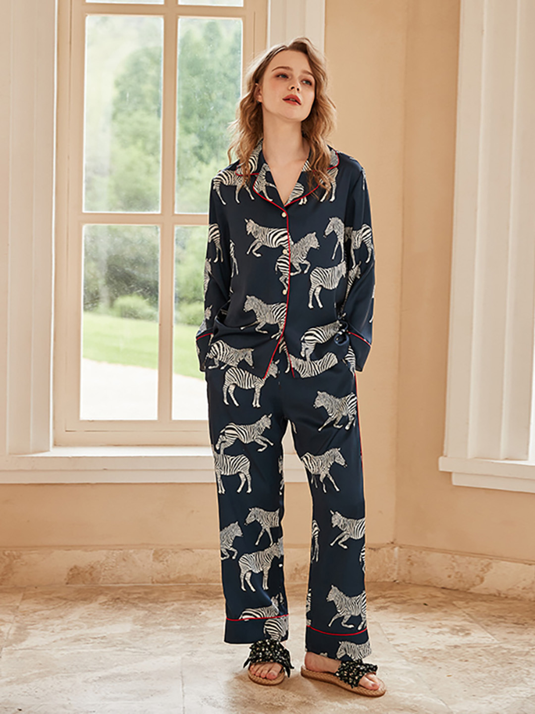 JC Collection Women Graphic Print Night suit