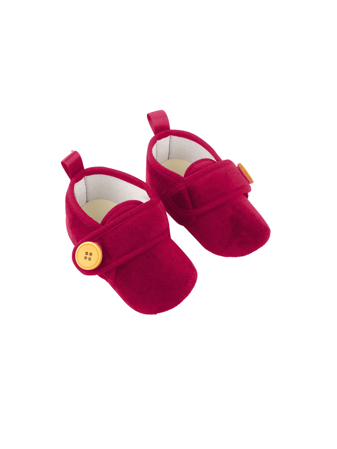 COCO CANDY Kids Velcaro Button  Booties